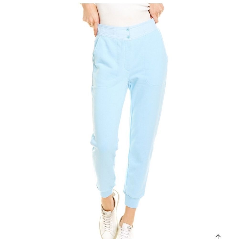 SOMETHING NAVY Bridget Button Waist Sweatpant